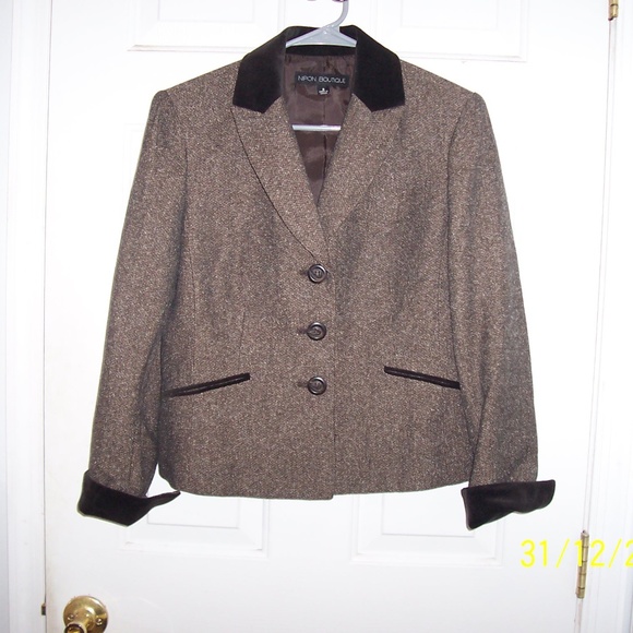 Nipon Boutique Jackets & Blazers - NIPON BOUTIQUE EQUESTRIAN BLAZER JACKET W VELVET 8
